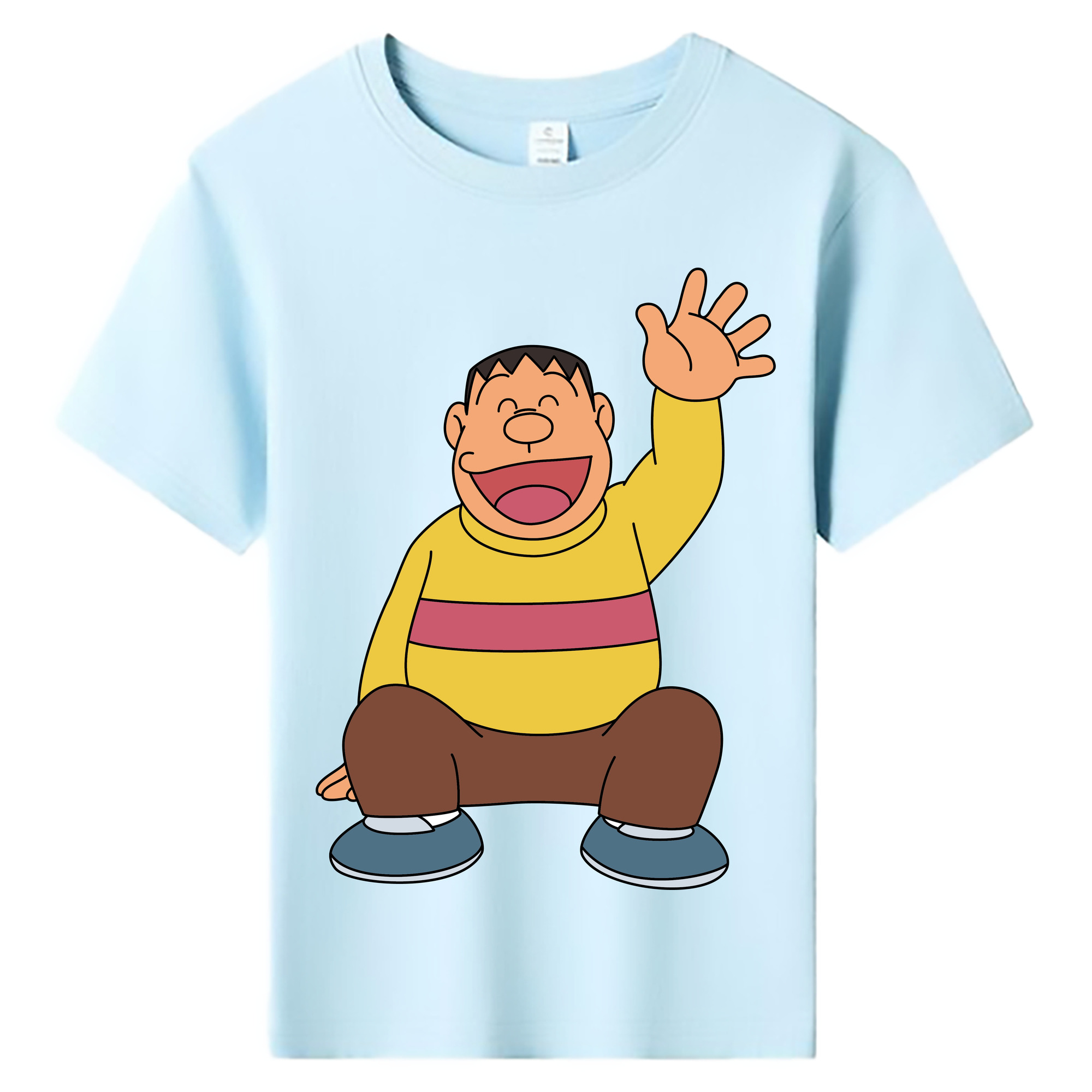 （画像用） ドラえもん 剛田武 Doraemon Gouta Takeshi 綿100％キッズTシャツ（フロントプリント）